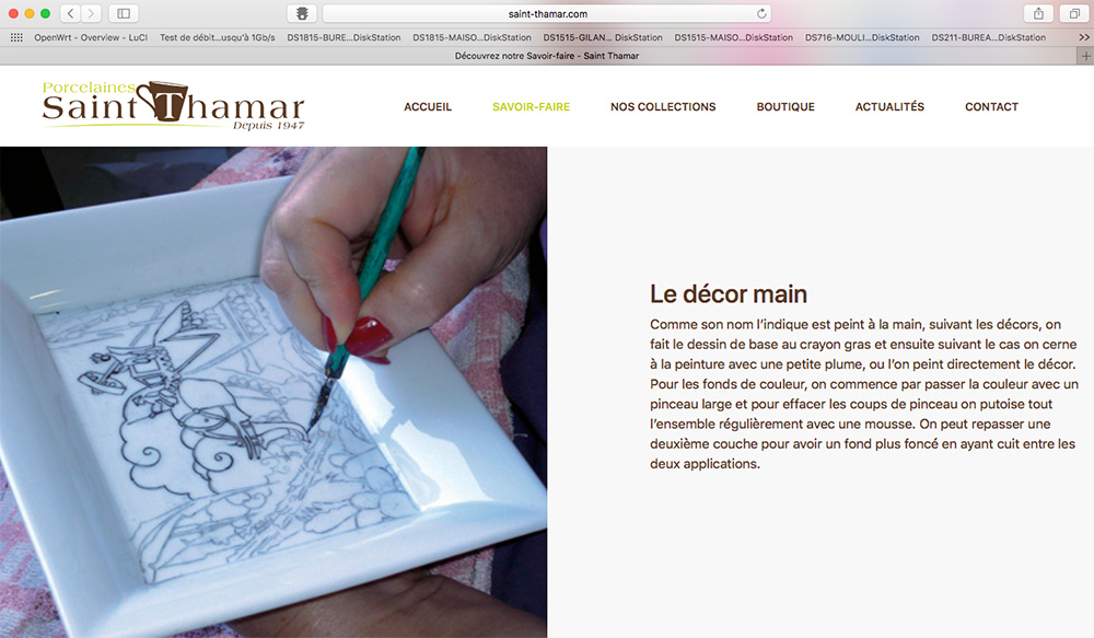 Découvrez le nouveau site de Saint-Thamar